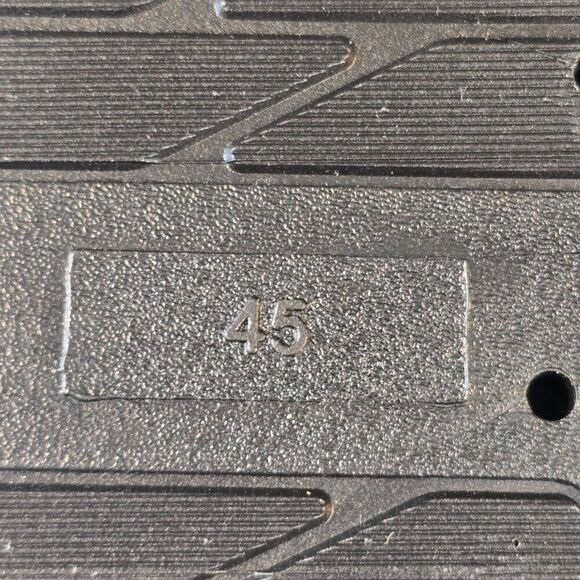 WSG Logo What's good? Slider Slides Black Rubber EU Size 45 - Picture 7 of 7